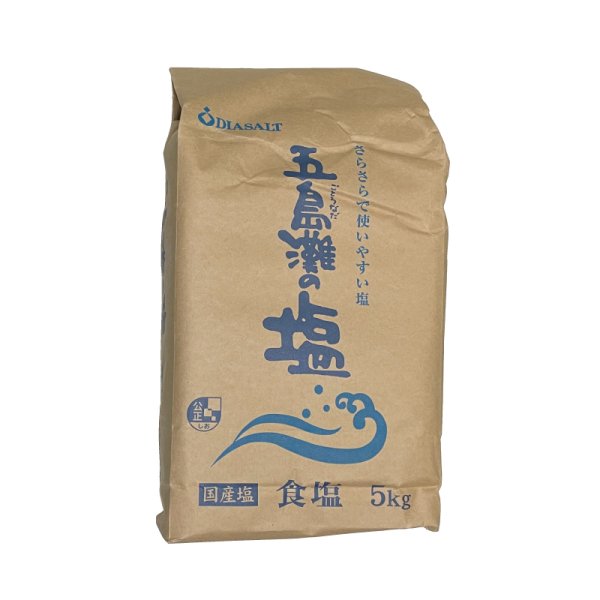 画像1: 五島灘の塩 食塩 5kg (1)